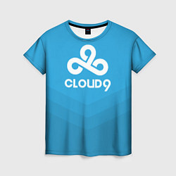 Футболка женская Cloud 9, цвет: 3D-принт