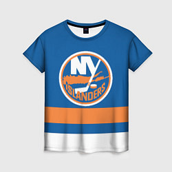 Футболка женская New York Islanders, цвет: 3D-принт