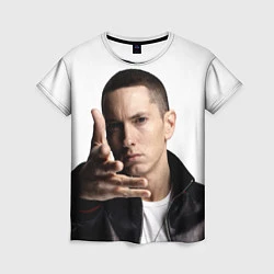 Футболка женская Eminem, цвет: 3D-принт