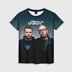 Футболка женская Chemical Brothers, цвет: 3D-принт