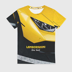 Футболка женская Lamborghini the best, цвет: 3D-принт