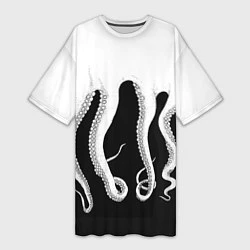 Женская длинная футболка Octopus