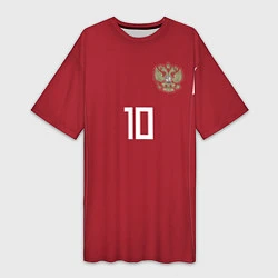 Женская длинная футболка Smolov Home WC 2018