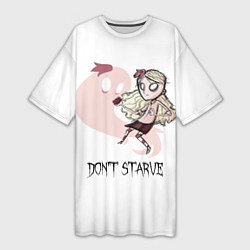Футболка женская длинная Don't Starve: Wendy, цвет: 3D-принт
