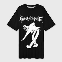 Футболка женская длинная GHOSTEMANE, цвет: 3D-принт