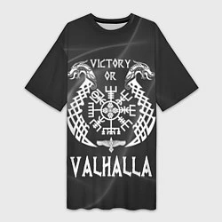 Женская длинная футболка Valhalla
