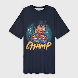 Женская длинная футболка Champ