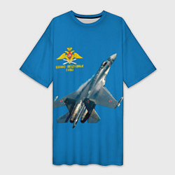 Женская длинная футболка ВВС