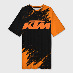 Женская длинная футболка KTM