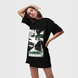 Футболка женская длинная Sex Pistols, цвет: 3D-принт — фото 2