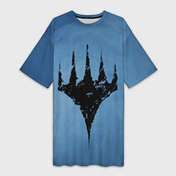 Футболка женская длинная Magic the gathering, цвет: 3D-принт