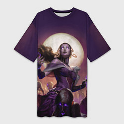 Женская длинная футболка Eldritch Moon