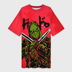 Футболка женская длинная DOROHEDORO, цвет: 3D-принт