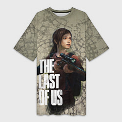 Футболка женская длинная The Last of us, цвет: 3D-принт