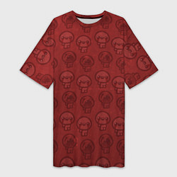 Футболка женская длинная Isaacs pattern, цвет: 3D-принт