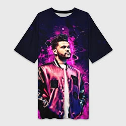 Женская длинная футболка The Weeknd