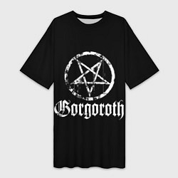 Женская длинная футболка Gorgoroth