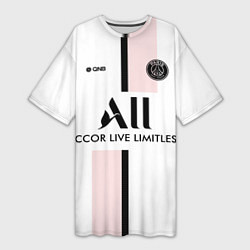 Футболка женская длинная PSG Cup Away Vapor Match Shirt New 202223, цвет: 3D-принт