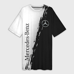 Женская длинная футболка Mercedes-Benz - Sport