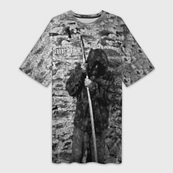 Женская длинная футболка Варг Викернес с пикой