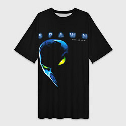Женская длинная футболка Spawn bonus disc - Slayer
