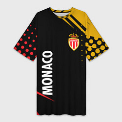 Женская длинная футболка Монако monaco