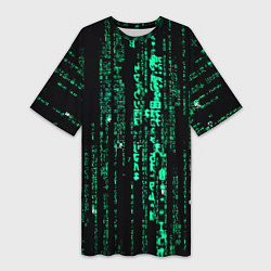 Женская длинная футболка Программное кодирование