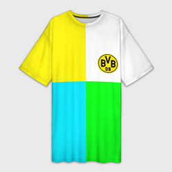 Женская длинная футболка Borussia color cport