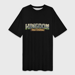 Женская длинная футболка Kingdom rpg