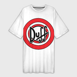 Женская длинная футболка Duff