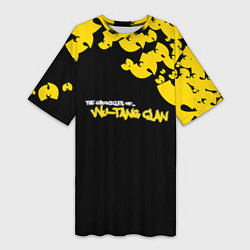 Футболка женская длинная Wu-Tang clan: The chronicles, цвет: 3D-принт