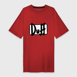 Женская футболка-платье Duff