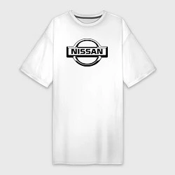 Женская футболка-платье Nissan club