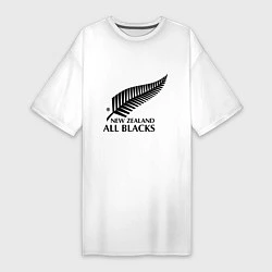 Женская футболка-платье New Zeland: All blacks