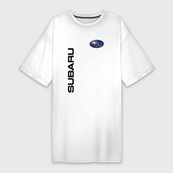Женская футболка-платье Subaru Style