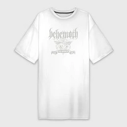 Женская футболка-платье Behemoth: The Satanist
