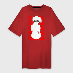 Футболка женская-платье Toga Himiko 02, цвет: красный