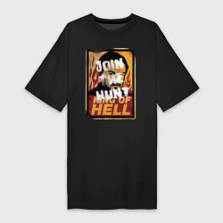 Женская футболка-платье King Of Hell