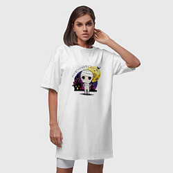 Футболка женская-платье Мумия, цвет: белый — фото 2