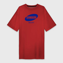 Женская футболка-платье Samogon galaxy