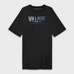 Женская футболка-платье Resident Evil Village Хоррор