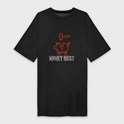 Женская футболка-платье Копилка - Money Heist