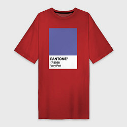 Женская футболка-платье Цвет Pantone 2022 года - Very Peri