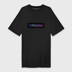 Женская футболка-платье Сериал Euphoria - Эйфория
