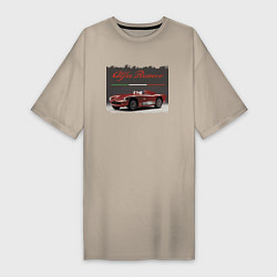 Женская футболка-платье Alfa Romeo Retro