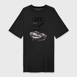 Женская футболка-платье Audi quattro Concept Design