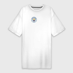 Женская футболка-платье Manchester City Champions сезон 20212022
