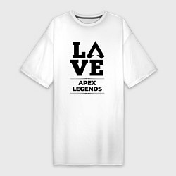 Женская футболка-платье Apex Legends Love Classic