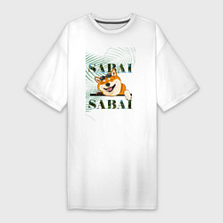 Женская футболка-платье Sabai shiba