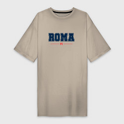 Женская футболка-платье Roma FC Classic
